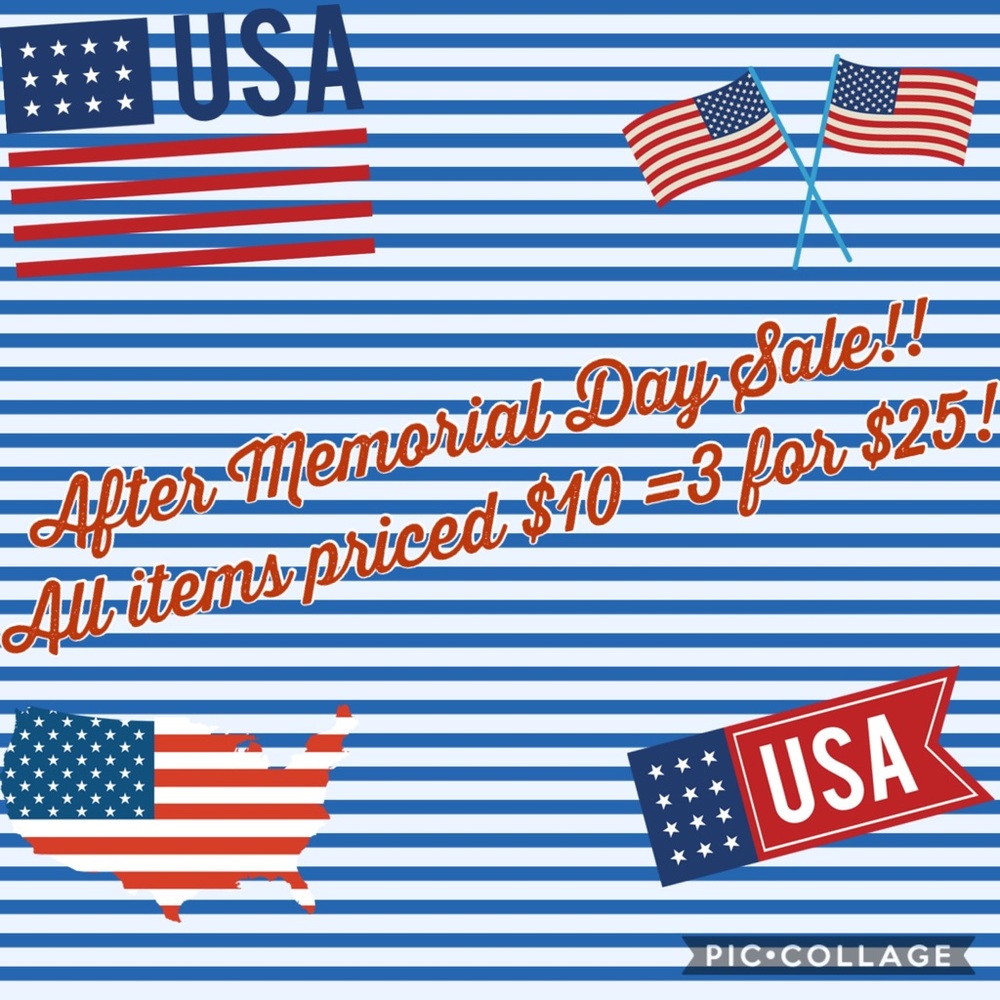 Bundle any 3 items at $10 for $25